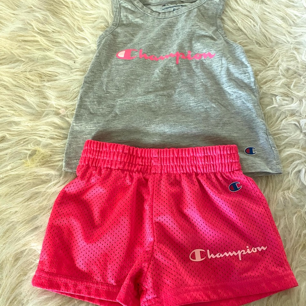 Champions short and top